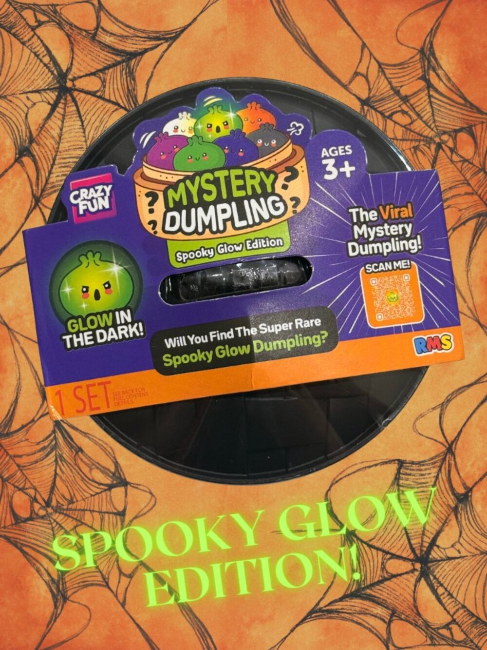 NEW! 👻 RMS | SPOOKY GLOW EDITION Viral Mystery Squishy Dumpling